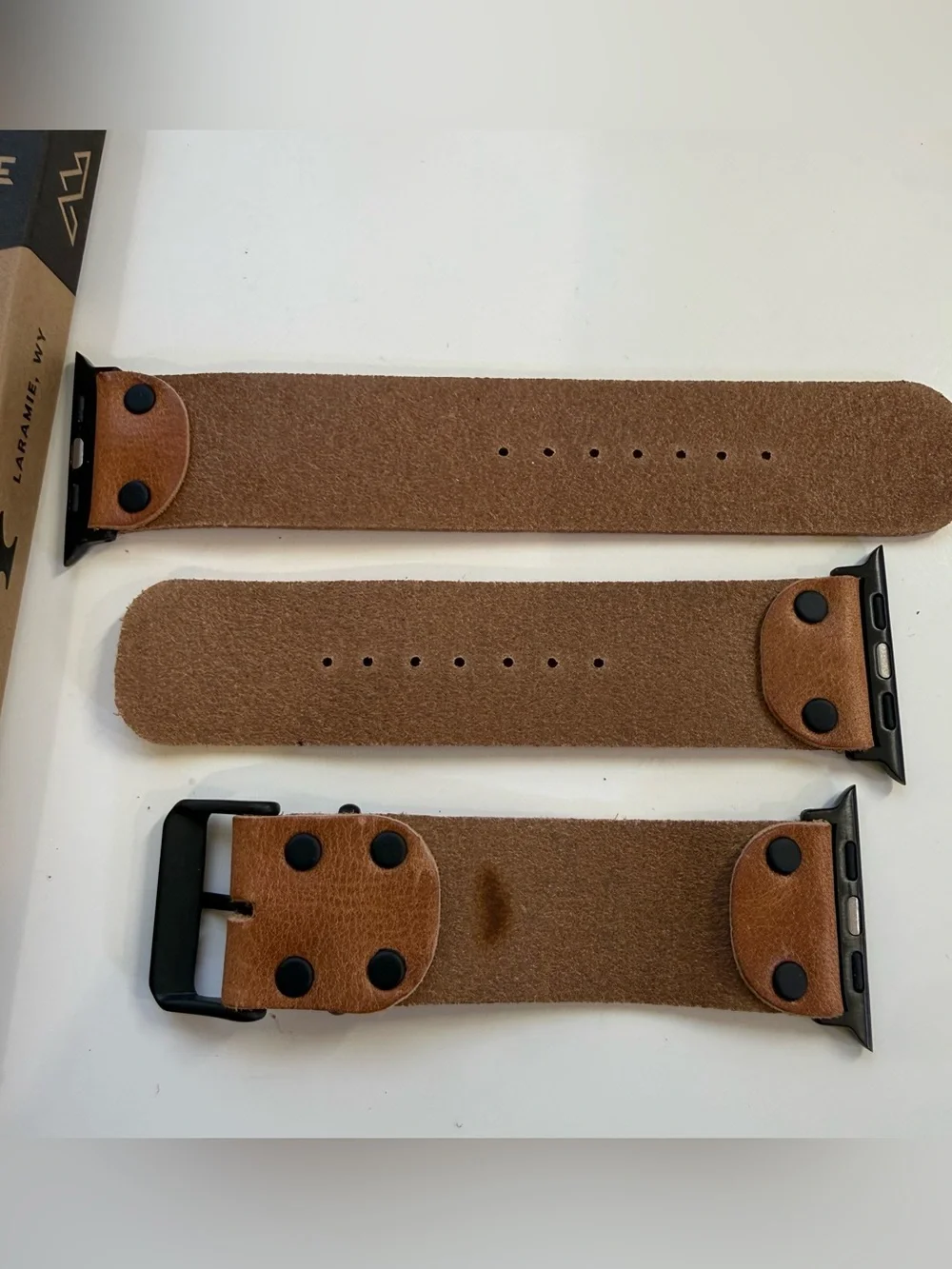 Range Leather Co. Full Grain Leather Apple Watch Band - 42/44mm NIB